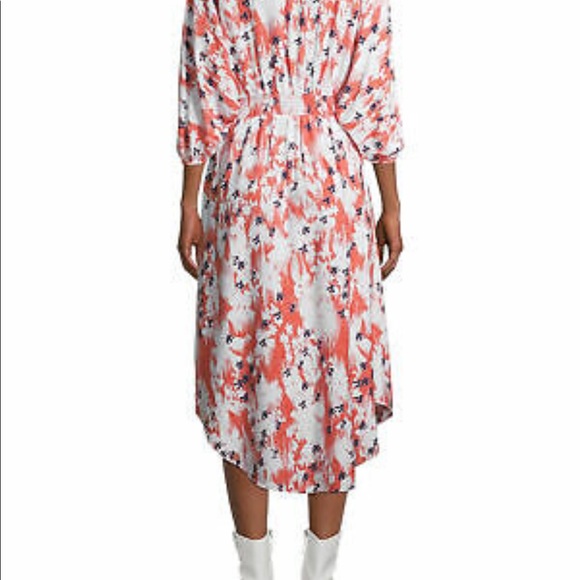 Smocked midi dress - Picture 3 of 3